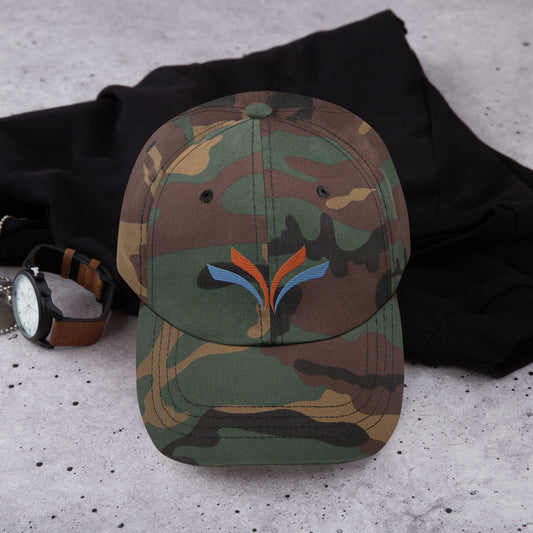 Dad-Hat Camo RS-Logo 1000